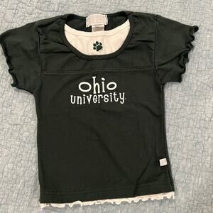 Ohio University Short Sleeve Shirt - Girls Size XS (5)